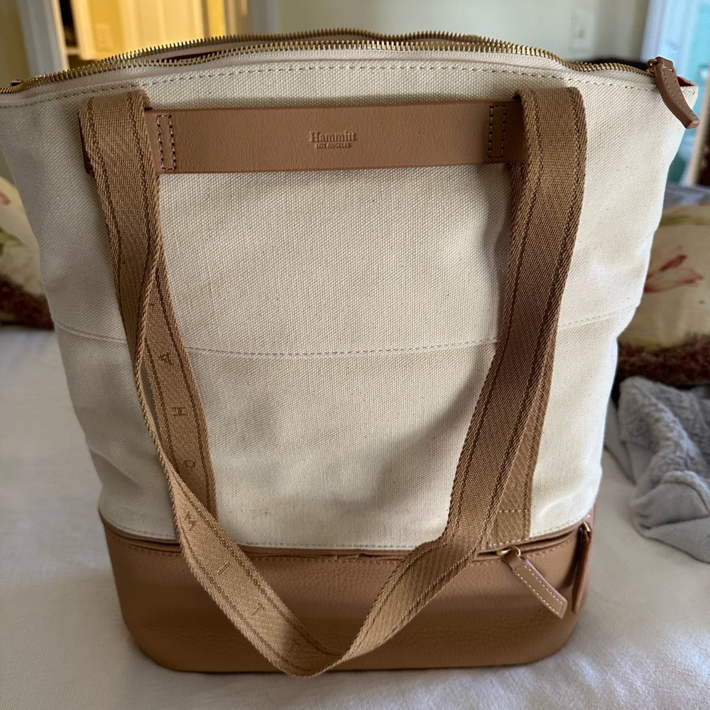 Hammitt Manhattan Tote Bag Tan NWT
